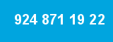 924 871 19 22